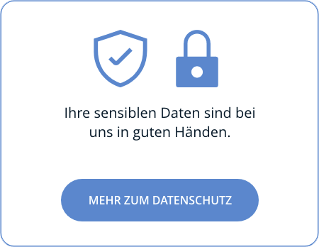 Icon zum Thema Datenschutz & IT-Sicherheit 